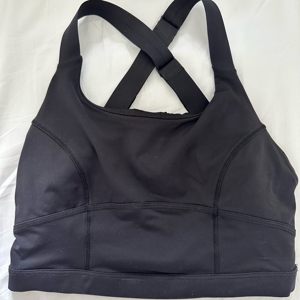 Lululemon Women's Black Sports Bra